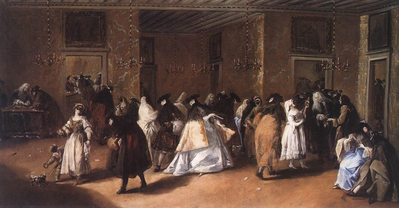 Il ridotto - Museo del Settecento Veneziano, Ca' Rezzonico, Venezia
